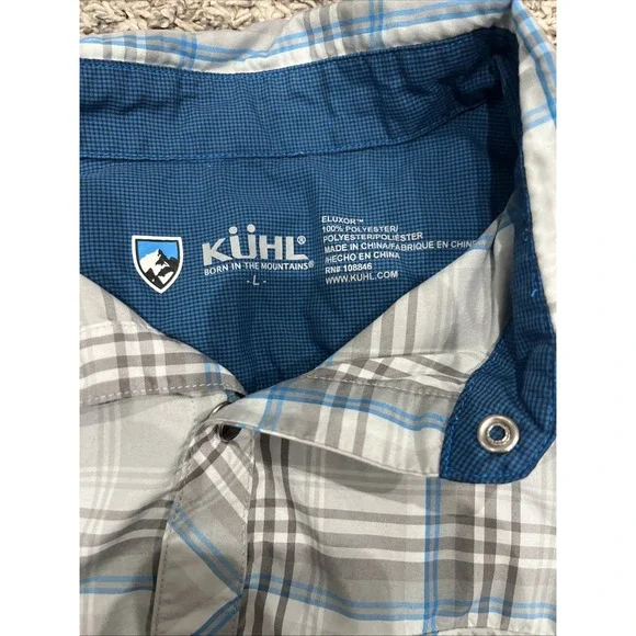 men's Kuhl short sleeve button down shirt (1870) - Picture 2 of 7